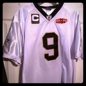 Drew Brees white jersey
